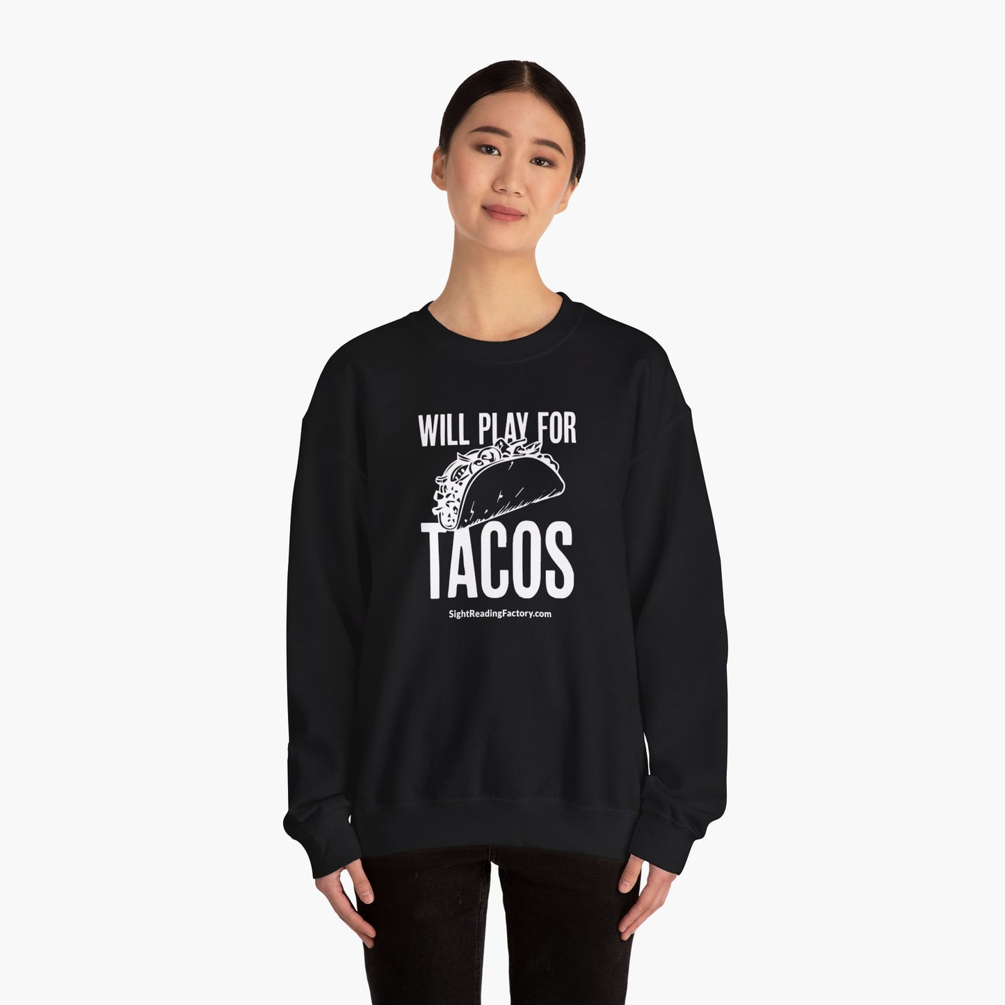 Will Play for Tacos Sweater