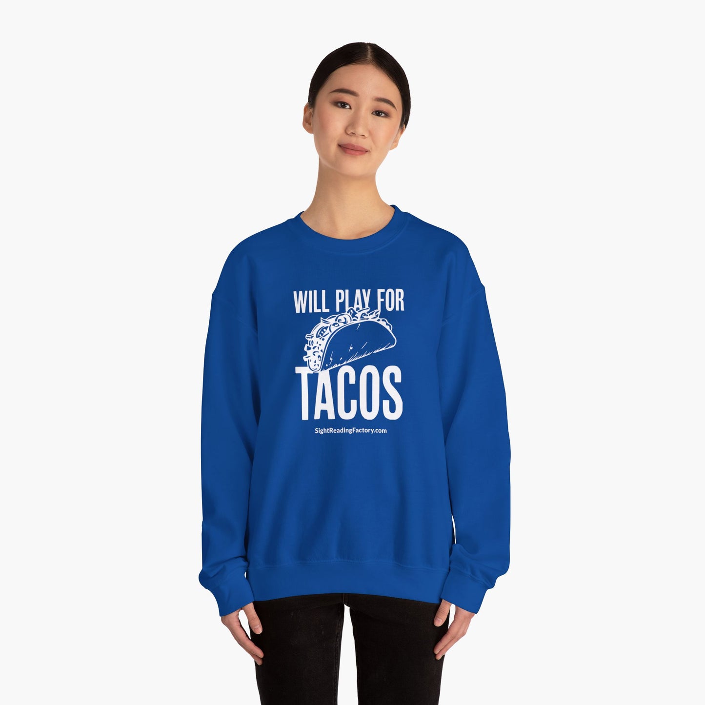 Will Play for Tacos Sweater